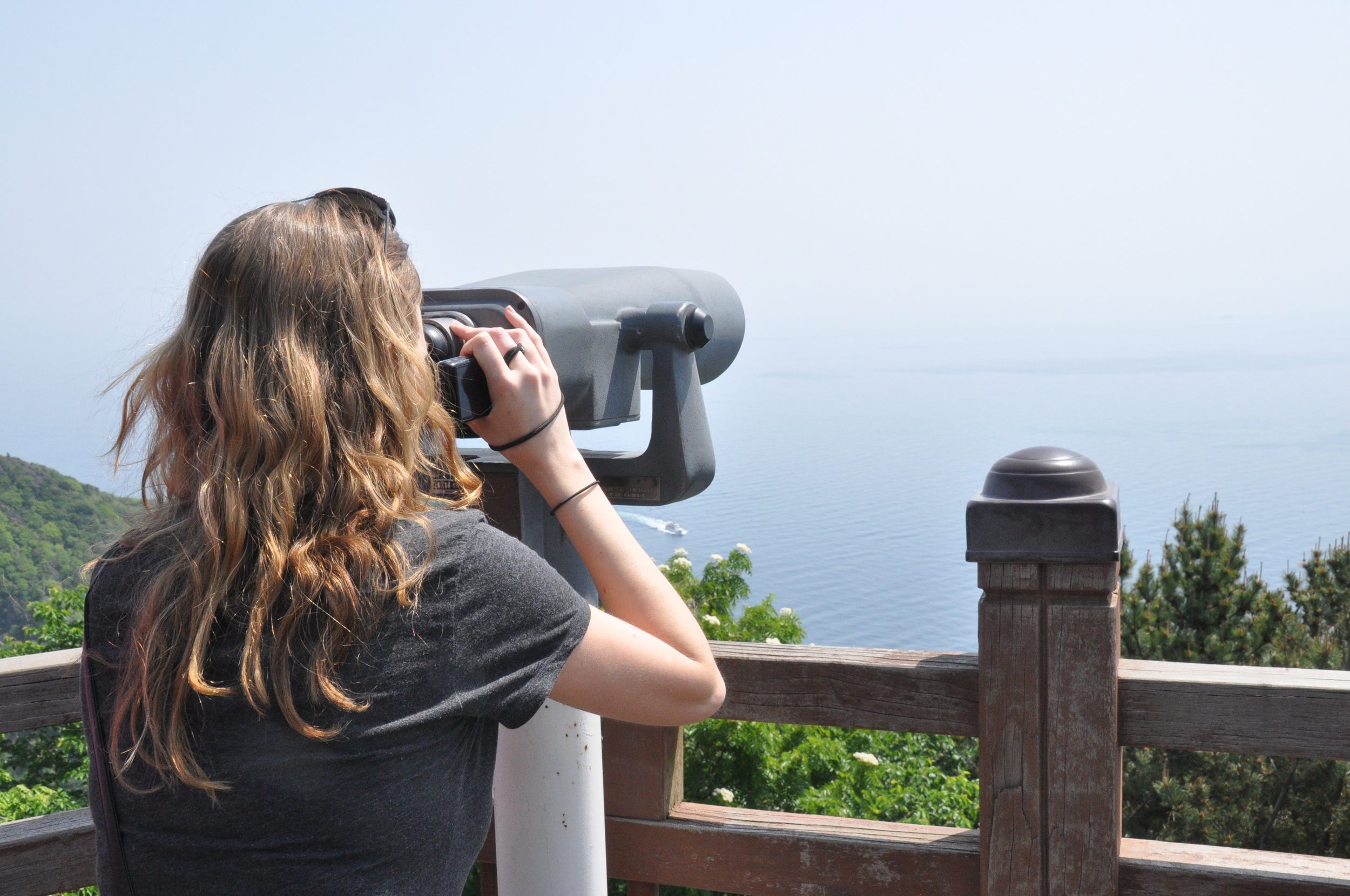 Ulleungdo Looking for Dokdo