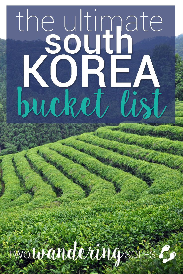 Ultimate South Korea Bucket List