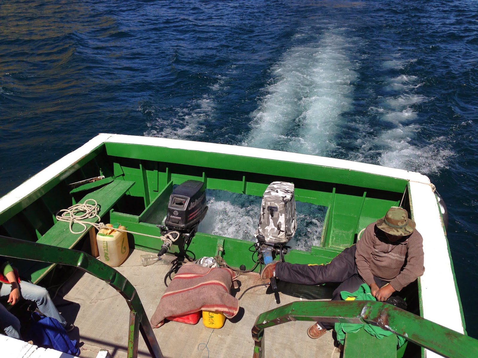 Our ferry driver was quite the multi-tasker. At one point, he was steering with his feet and eating his lunch, all while have a conversation on his phone.