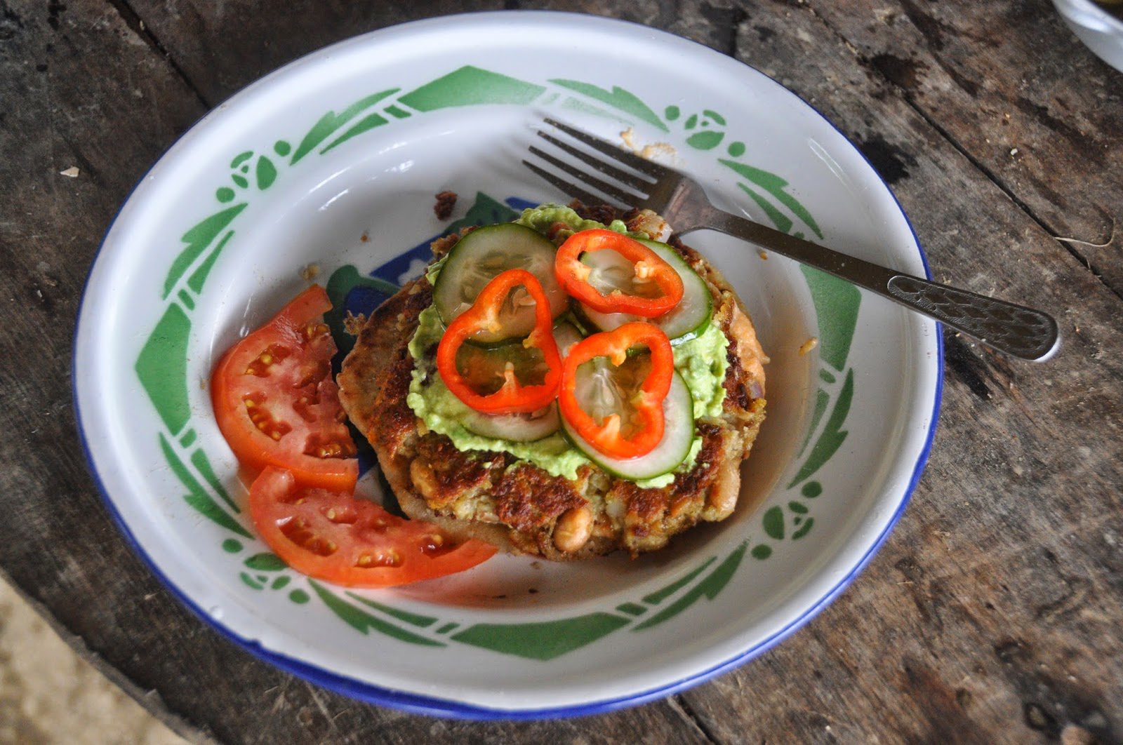 Delicious veggie burgers