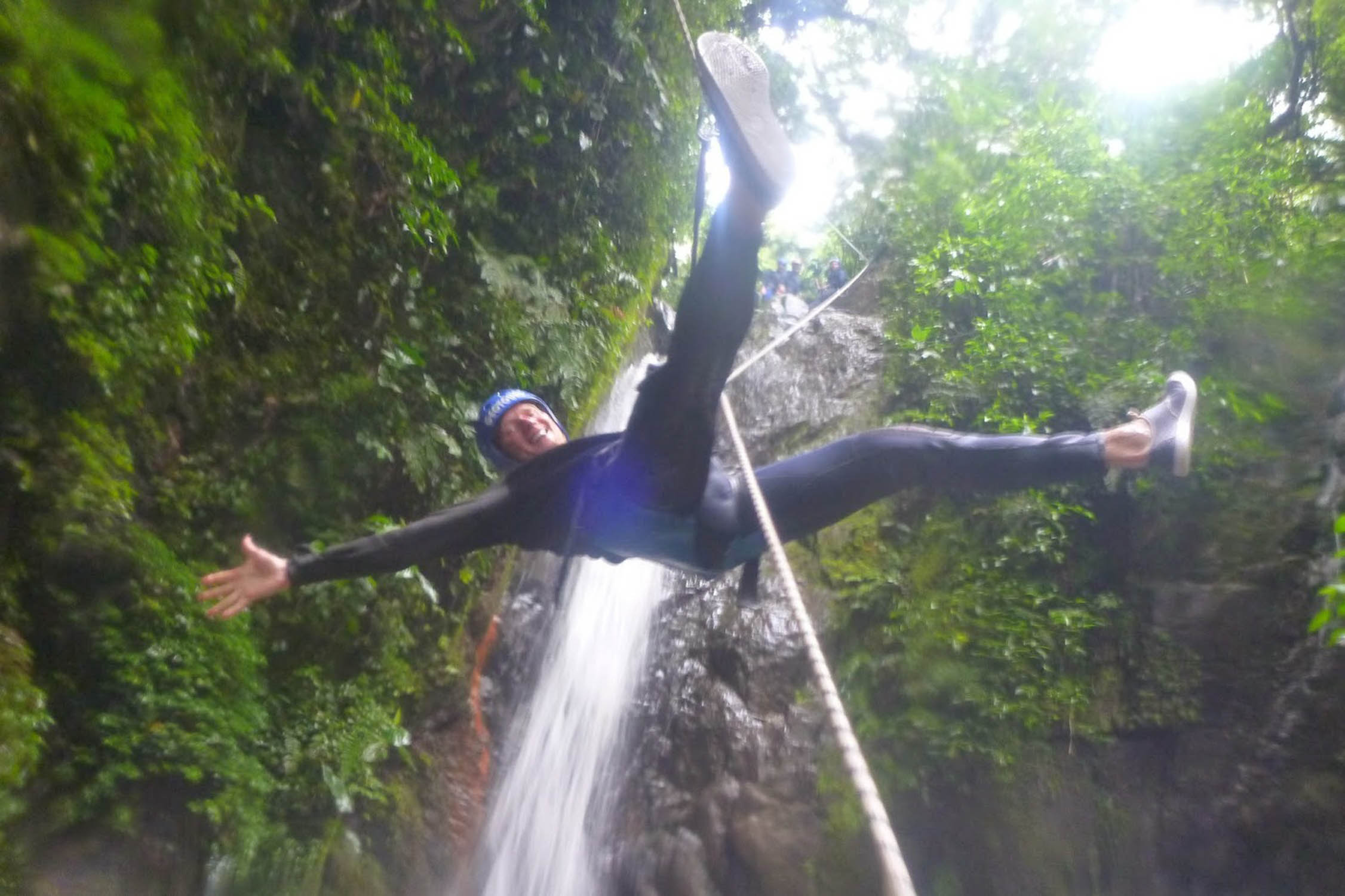 Canyoneering Banos Ecuador