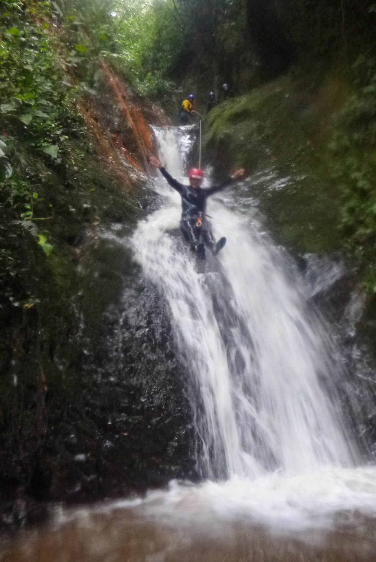 Canyoneering Banos Ecuador