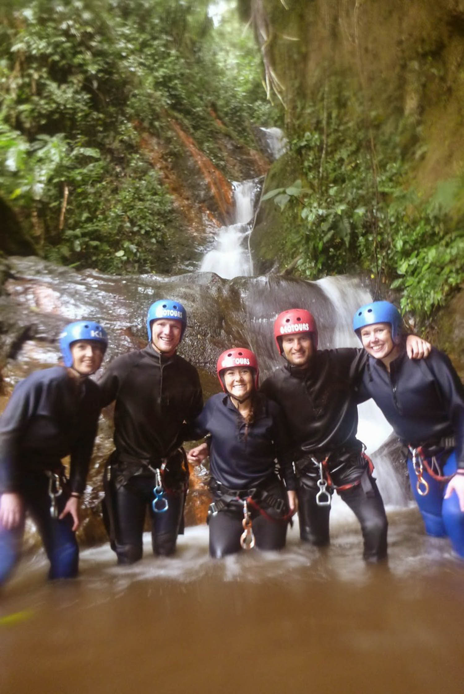 Canyoneering Banos Ecuador