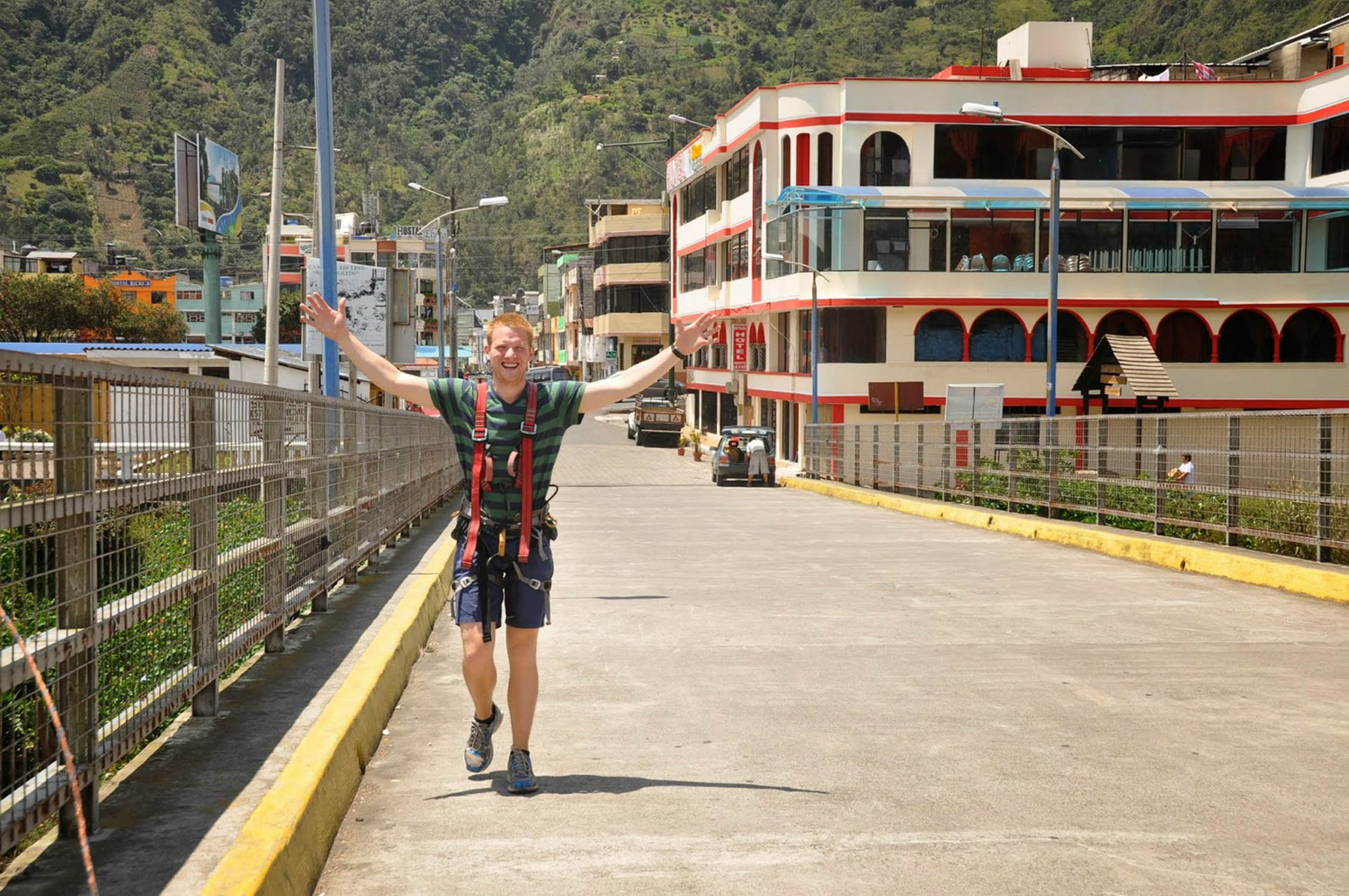 Puenting Swing Jump Banos Ecuador