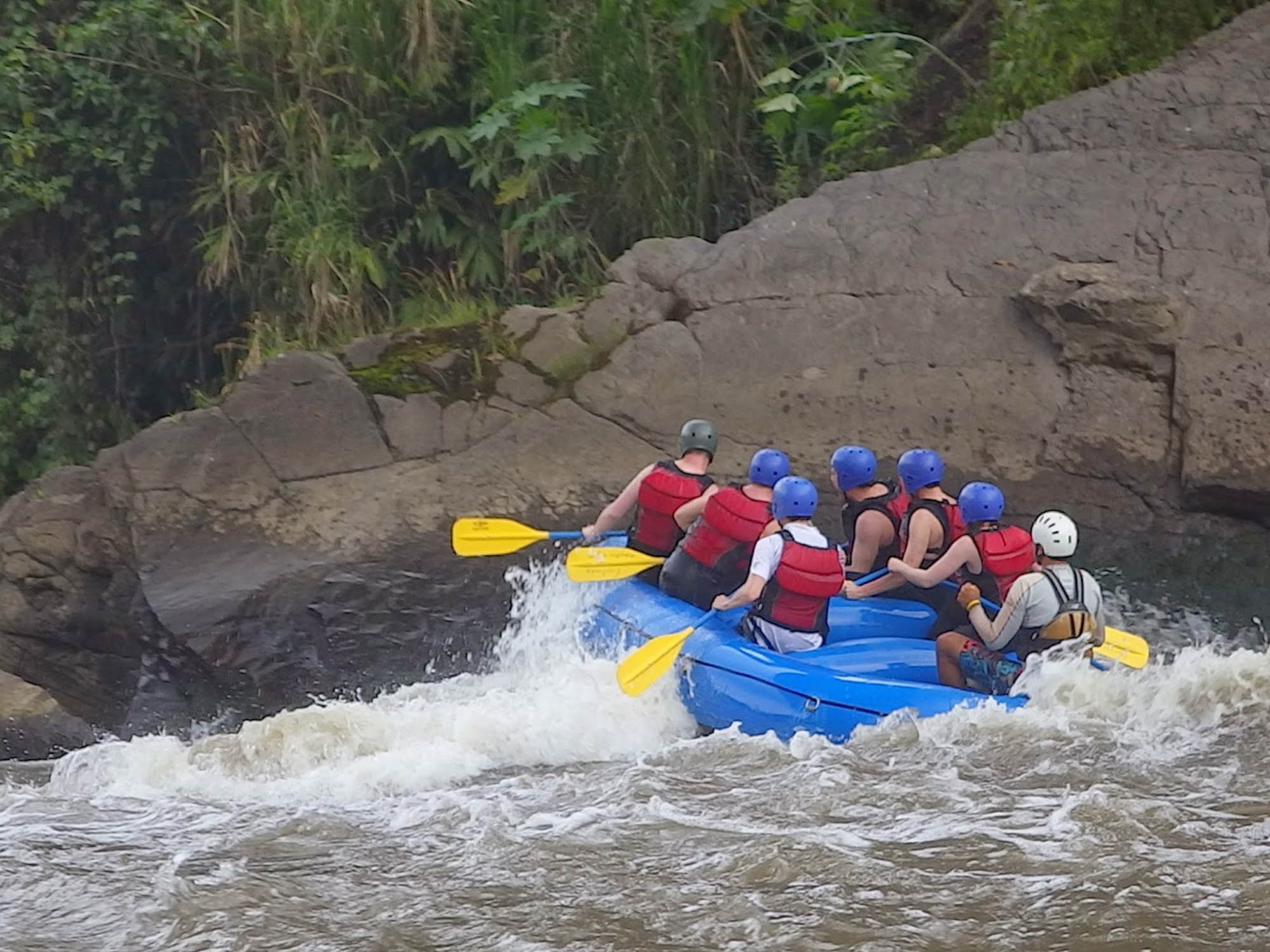 Whitewater Rafting Banos Ecuador