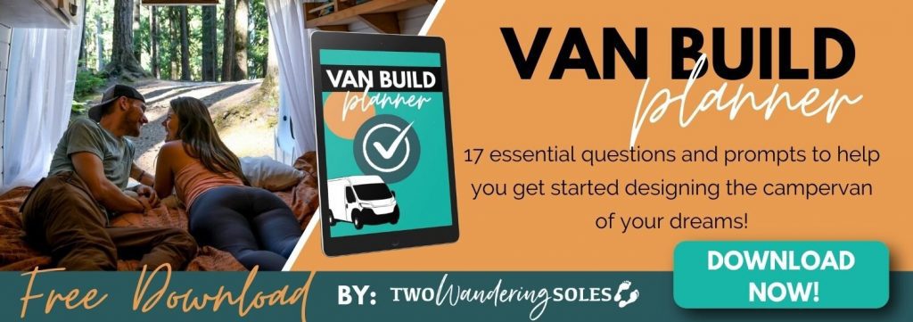 Van Build Planner | Two Wandering Soles
