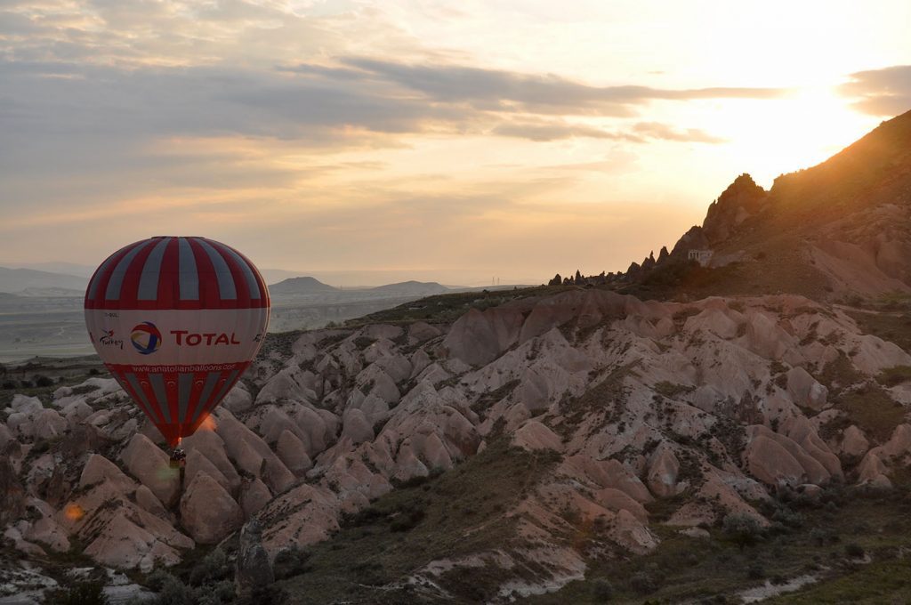 Hot Air Balloon Ride in Cappadocia Turkey with Turkiye Balloons