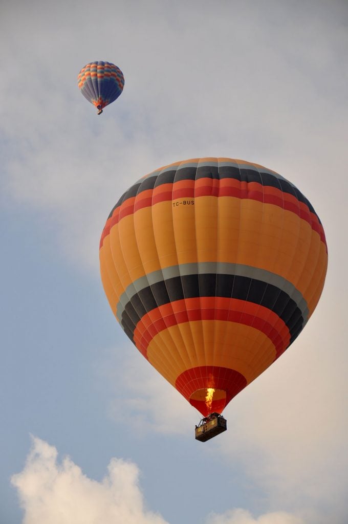 Hot Air Balloon Ride in Cappadocia Turkey with Turkiye Balloons