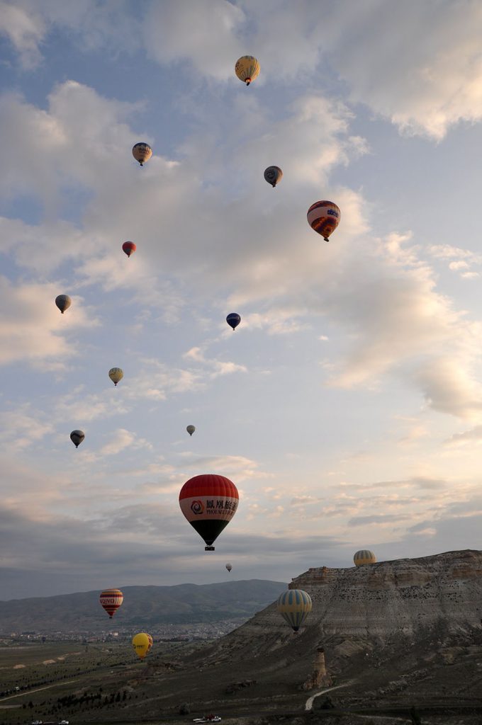 Hot Air Balloon Ride in Cappadocia Turkey with Turkiye Balloons