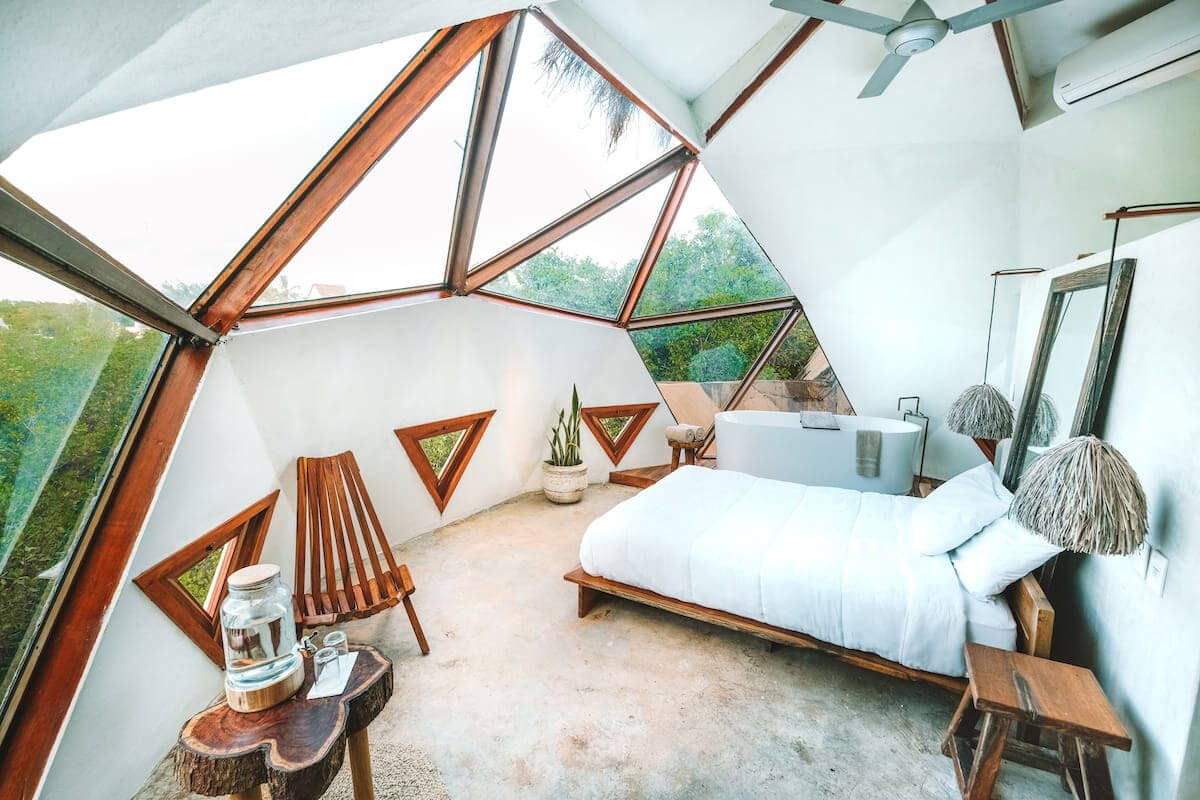 Tulum Airbnbs | Geodesic Dome
