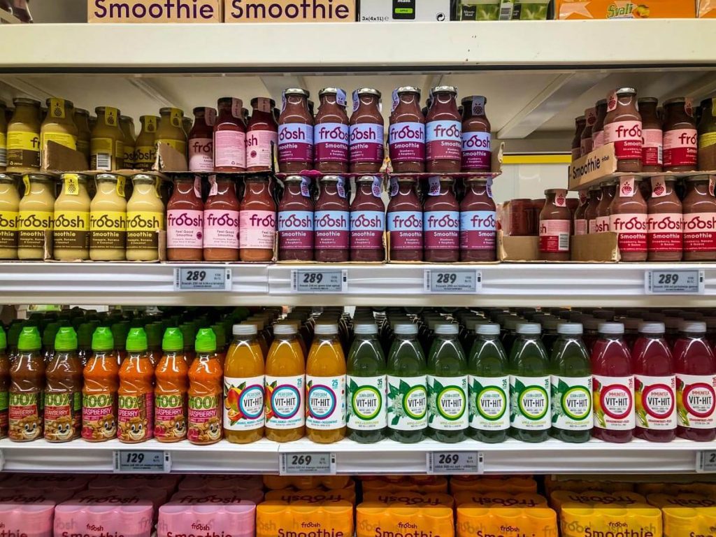 Iceland Groceries | Froosh Smoothies