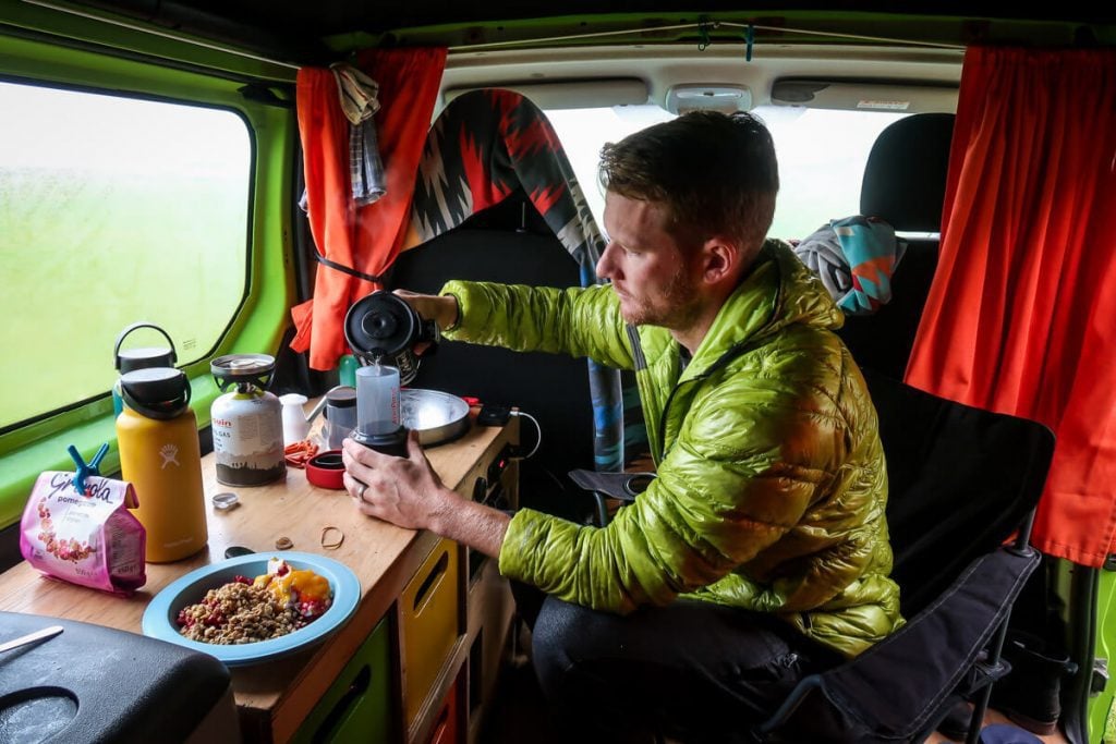 Groceries in Iceland | Cooking in a Campervan