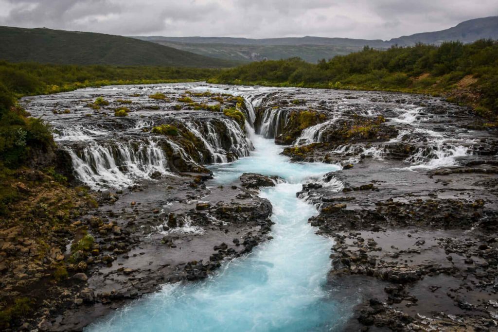 Bruarfoss Golden Circle Iceland