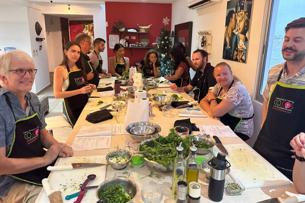 Cooking class in Playa del Carmen Mexico