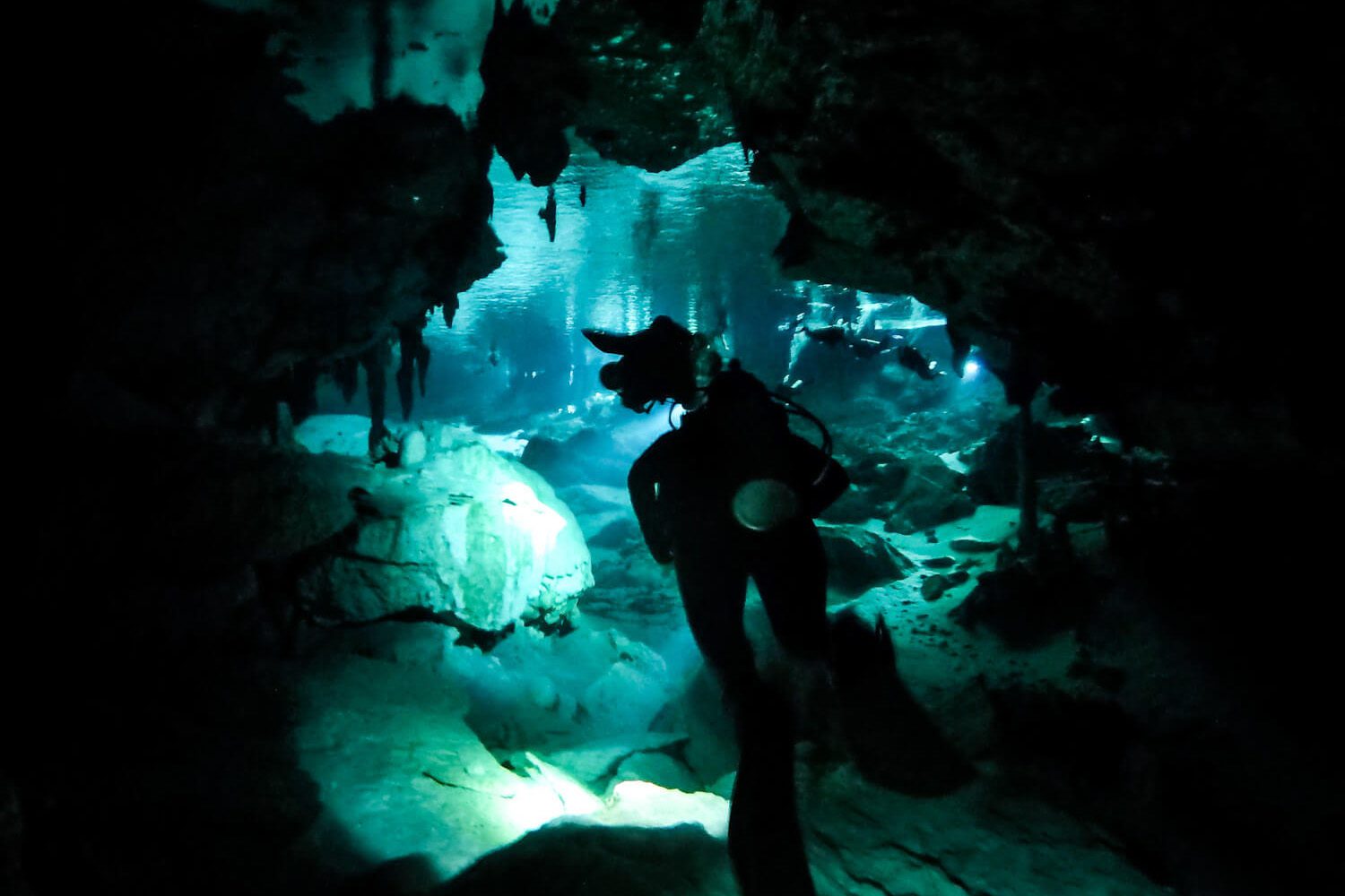 Diving Cenote Dos Ojos