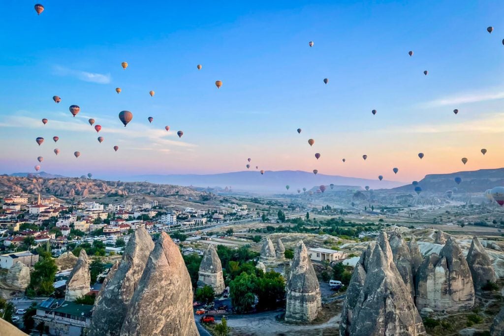 Sunrise Point Balloons over Göreme, Cappadocia