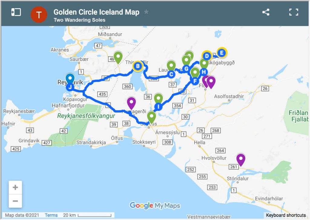 best time to visit golden circle iceland