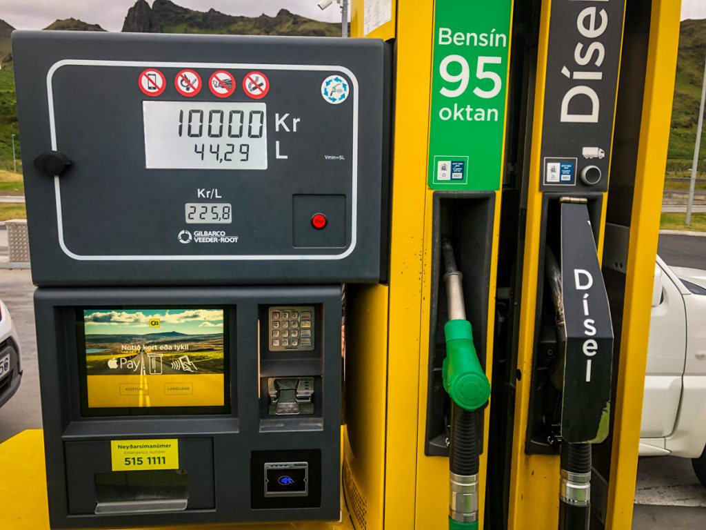 Iceland Trip Cost | Gas Prices in Iceland