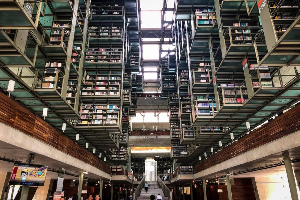 Mexico City Vasconcelos Public Library (Biblioteca Vasconcelos)