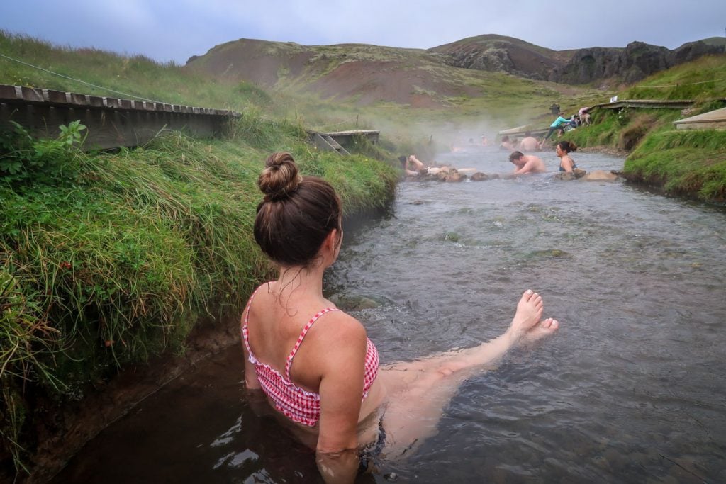 Reykjadalur Hot Spring River Iceland