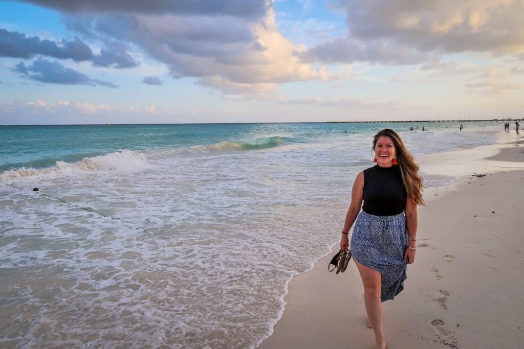 Beach in Playa del Carmen