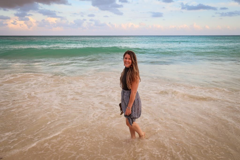 Playa del Carmen beach Mexico