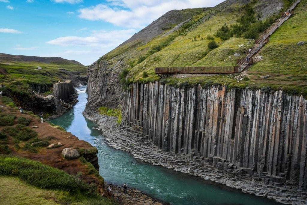 Studlagil Canyon