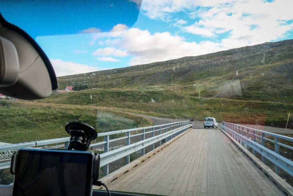 Stuðlagil Canyon Bridge in Iceland