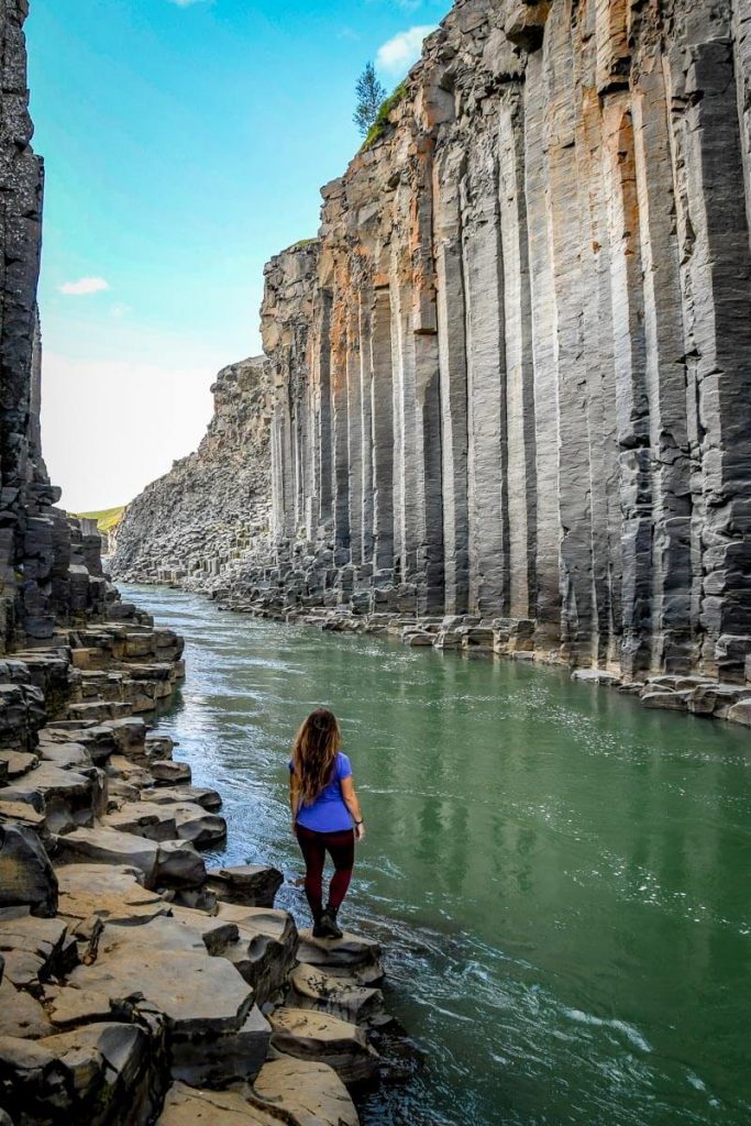 Stuðlagil Canyon - Instagram shot