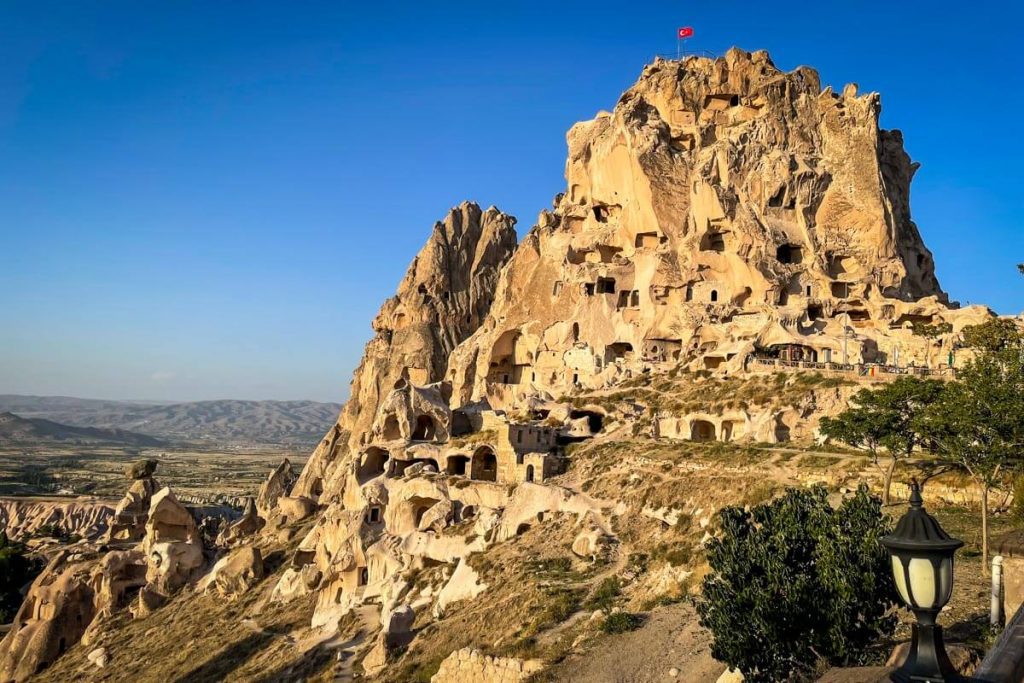  Uçhisar Castle in Cappadocia