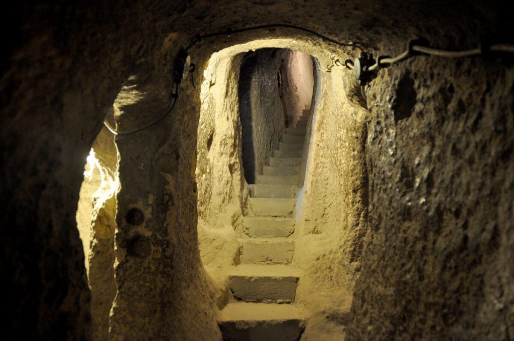 Underground City in Cappadocia Turkey