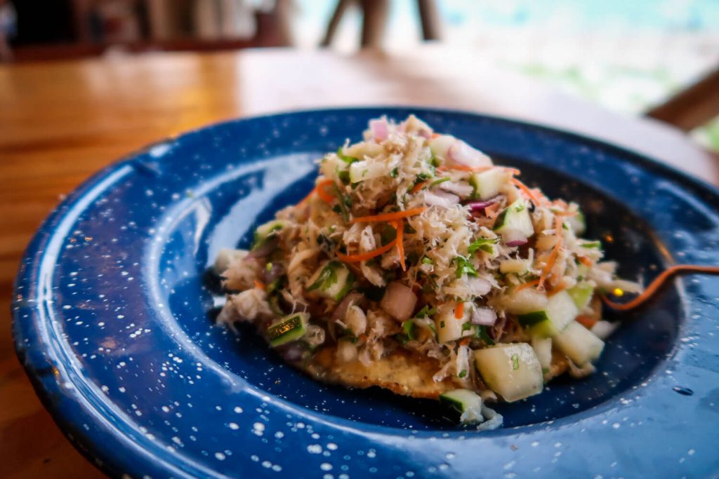 Food in Mexico | Tostada