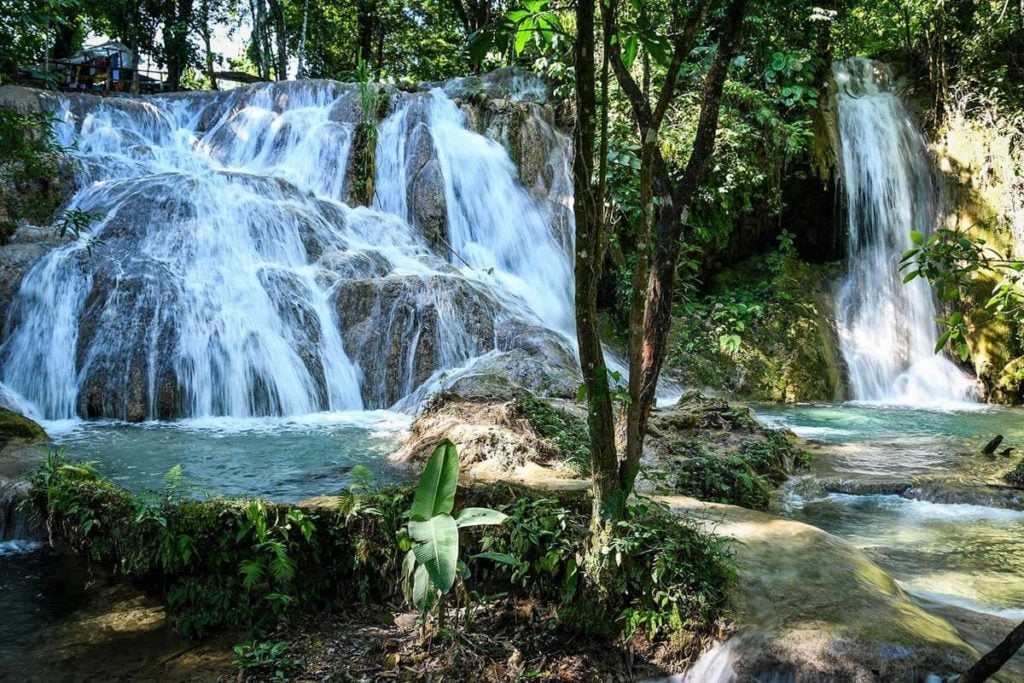 Agua Azul Waterfalls in Chiapas Mexico