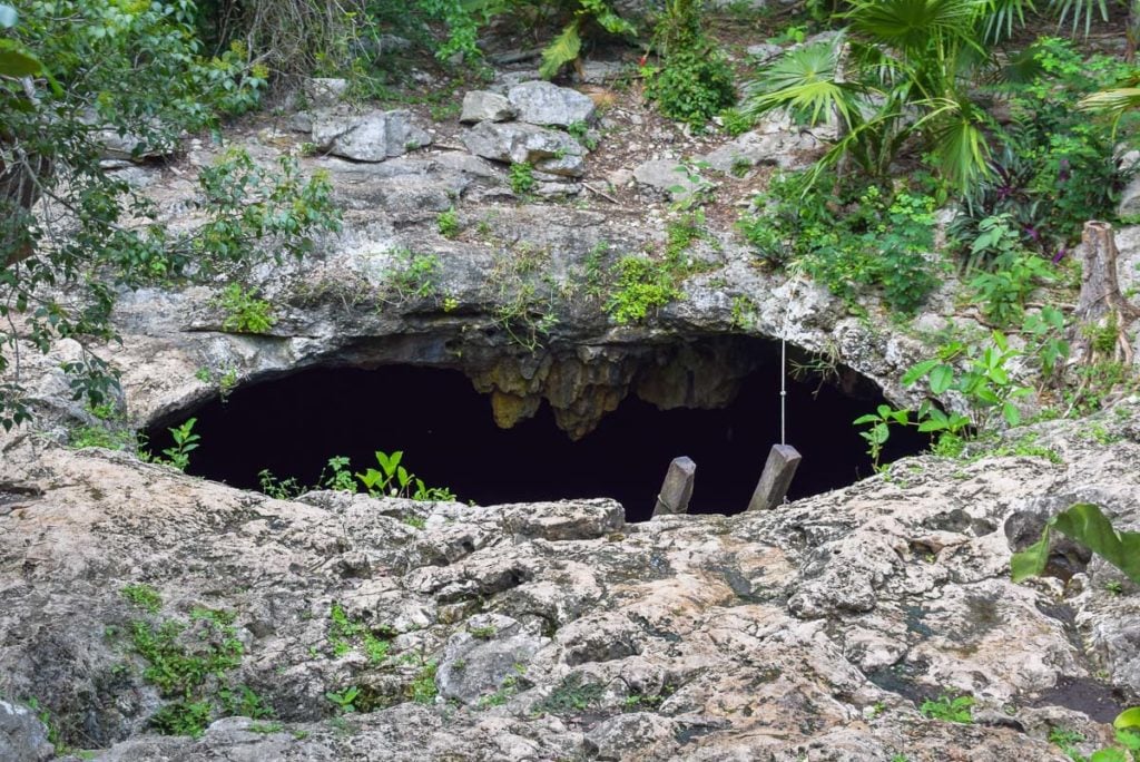 Cenote Calavera - outside