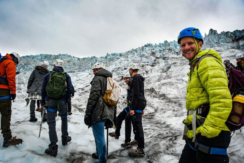 Iceland glacier hike