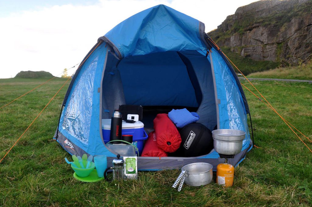 Iceland camping gear