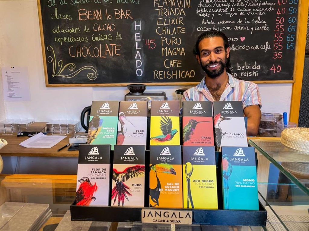 Jangala Chocolate Shop in San Cristobal de las Casas