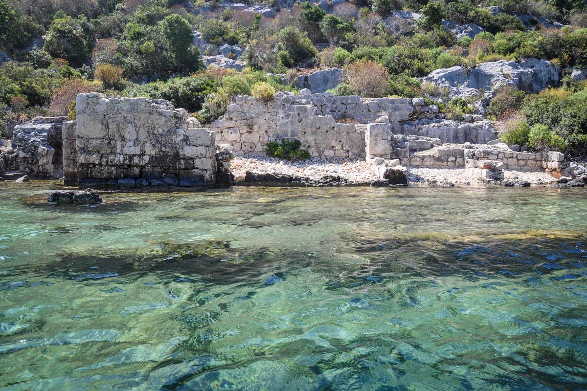 Kekova ruins Turkey