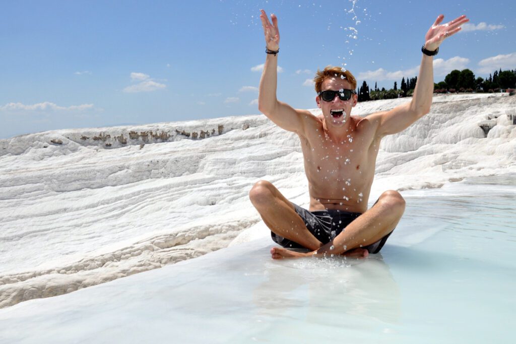 Pamukkale hot springs Turkey