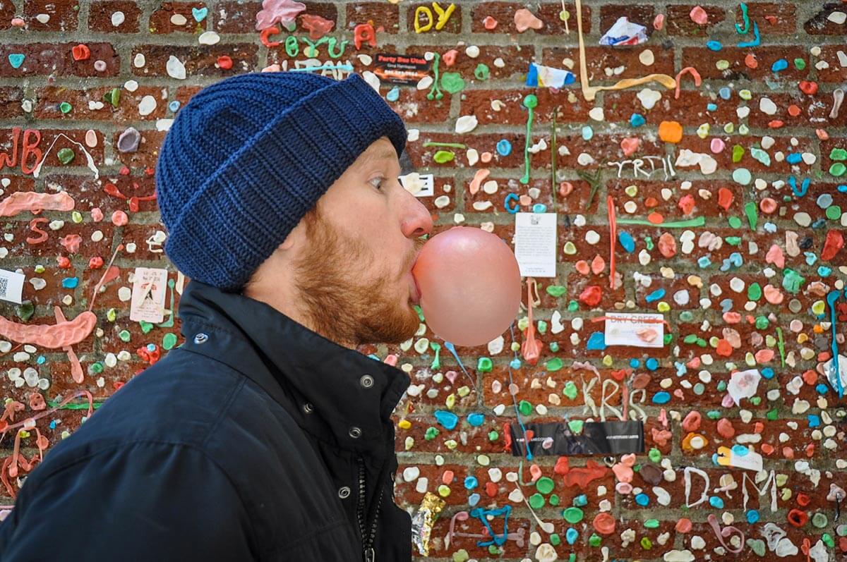 Post Alley Gum Wall Seattle