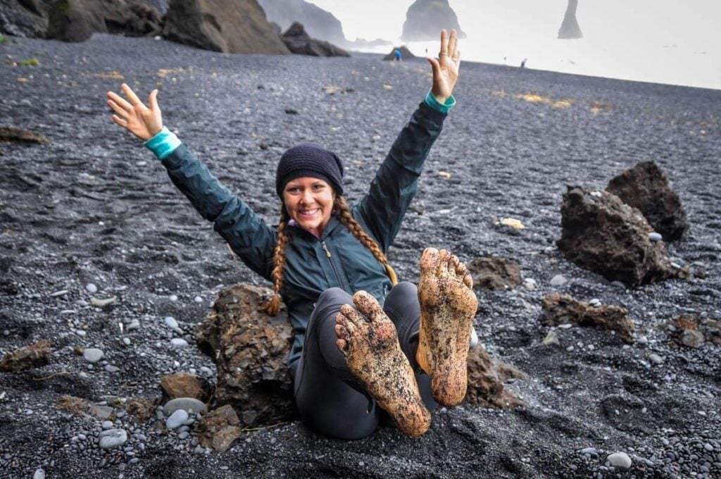 Black sand beach Iceland