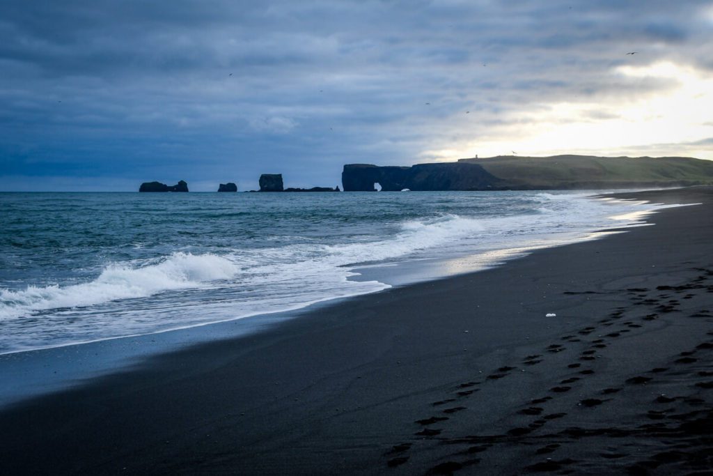 Reynisfjara black sand beach Iceland