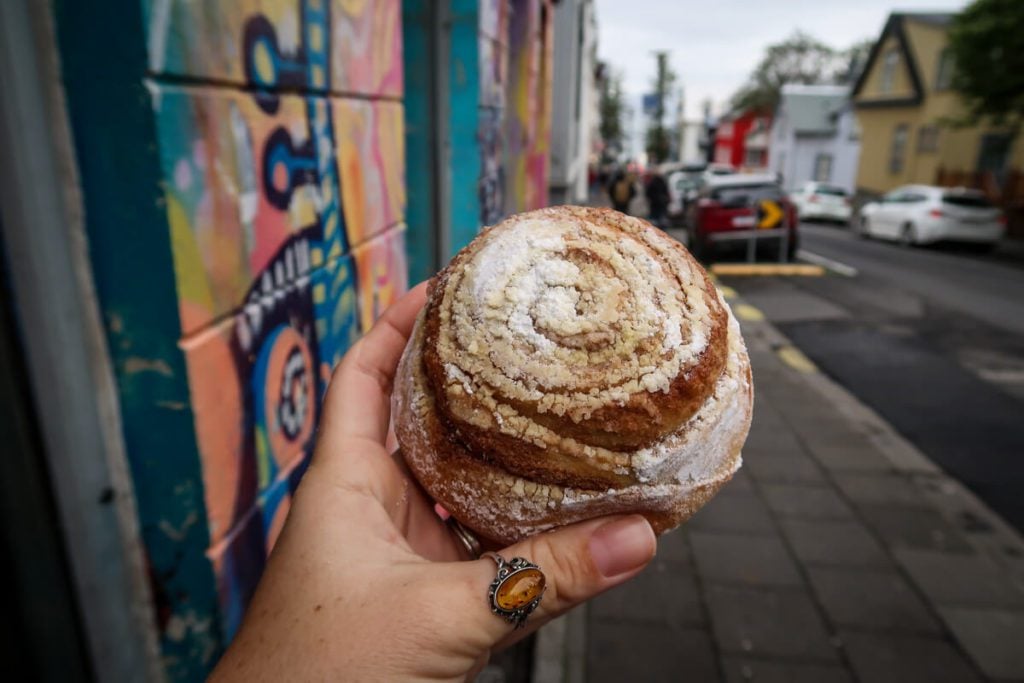 pastry from Braud & Co in Reykjavik