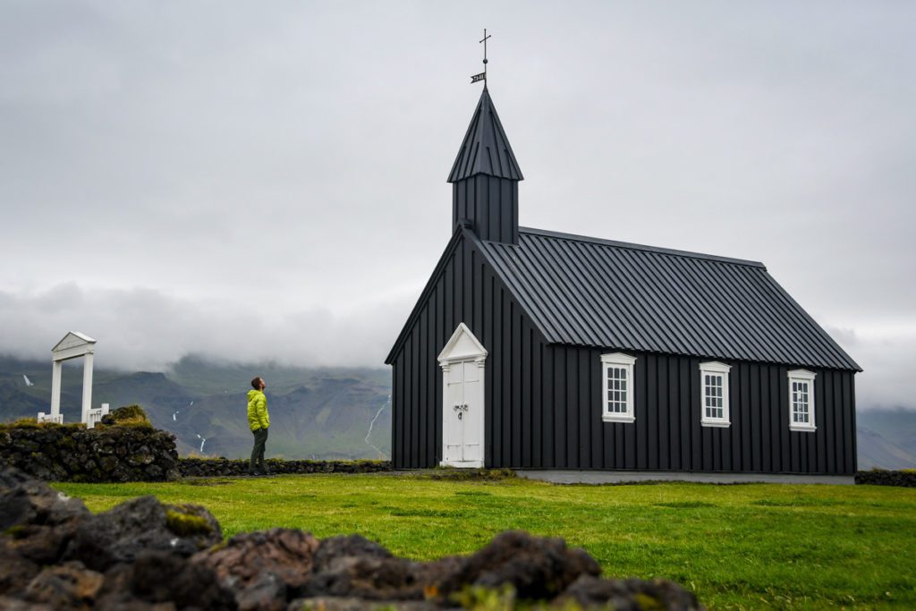 Búðakirkja Snæfellsnes Peninsula Iceland