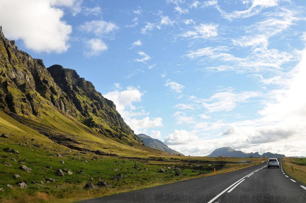 Driving in Iceland