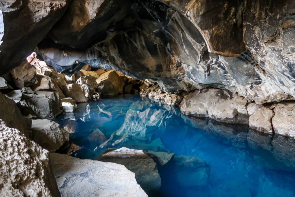 Grjótagjá cave at Lake Mývatn