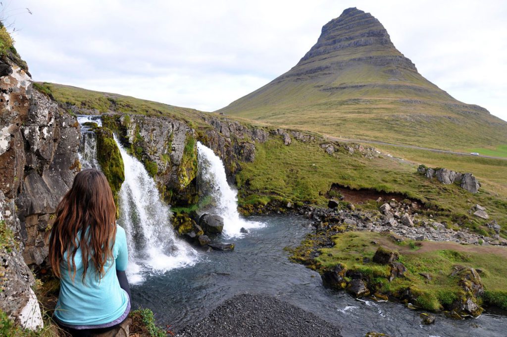 Kirkjufellsfoss Waterfall Iceland