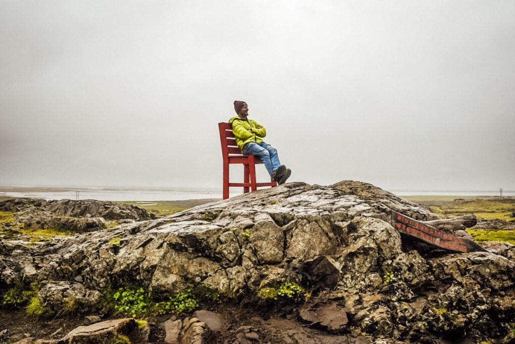 Red Chair Iceland