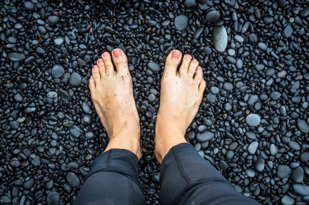 Black sand beach Iceland