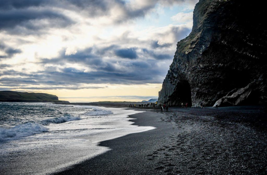 Reynisfjara black sand beach Iceland